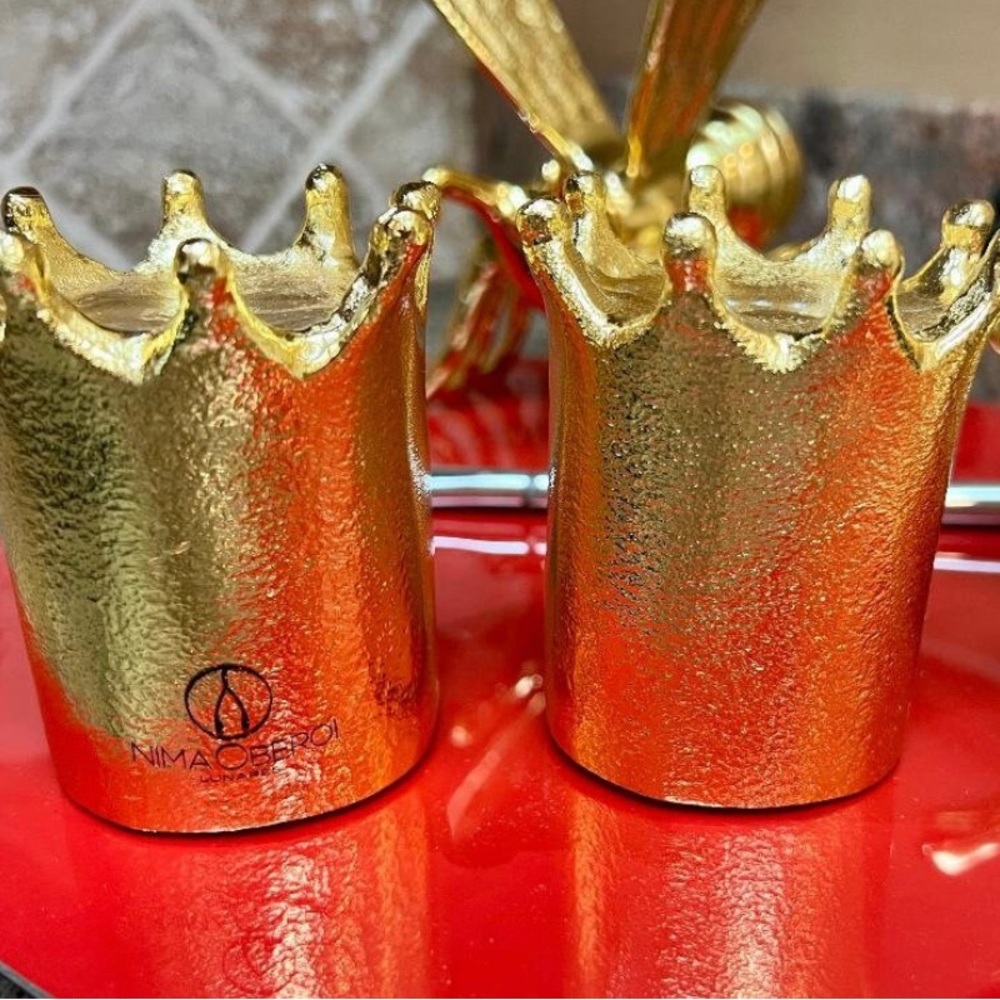 Crown Salt & Pepper Set